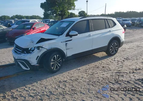 2022 Volkswagen Tiguan 2.0T S из США, поврежденный, VIN 3VV1B7AX0NM126321